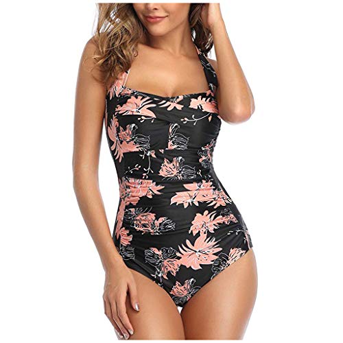 Damen Badeanzug Badeanzüge Einteilige Bauchweg Bademode Swimsuit One Piece Push Up Badeanzüge Plus Size Badebekleidung Bauchweg Sport Bademode Frauen Einteiliger Schwimmanzug von Alueeu