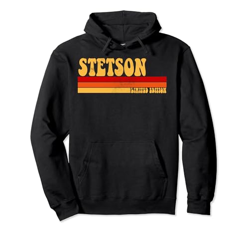 STETSON Name Personalisierte Idee Herren Retro Vintage STETSON Pullover Hoodie von AmaStyle Co.