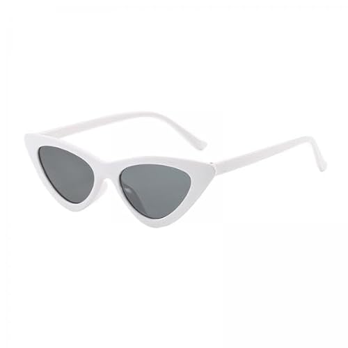 Amagogo 2x Sonnenbrille Damen Retro Stil Dreieck Sonnenbrille Mode Leichte Sonnenschutzbrille für Straßenradfahren Cosplay Camping Foto Requisiten von Amagogo