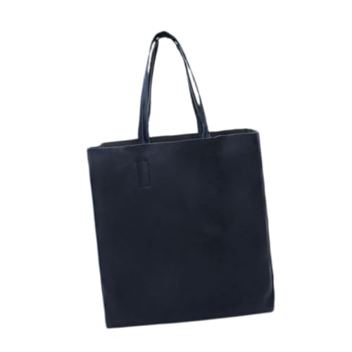 Amagogo Pendler-Einkaufstasche, Damen- und Herren-Handtasche zum Einkaufen, für Straßenpartys und Geschäfte, Navy blau von Amagogo