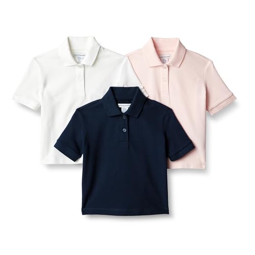 Amazon Essentials Baby Mädchen Poloshirt aus Baumwoll-Stretch, 3er-Pack, Blassrosa/Marineblau/Weiß, 24 Monate Amazon Essentials Baby Mädchen Poloshirt aus Baumwoll-Stretch, 3er-Pack, Blassrosa/Marineblau/Weiß, 24 Monate von Amazon Essentials