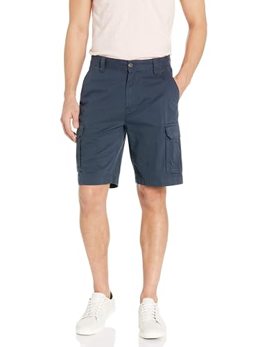 Amazon Essentials Herren Cargo-Shorts mit klassischer Schnitt (erhältlich in Big & Tall), Marineblau, 38W von Amazon Essentials