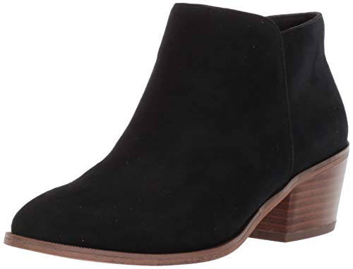 Amazon Essentials Damen Ankle-Boots, Schwarz Mikro Wildleder, 40.5 EU von Amazon Essentials