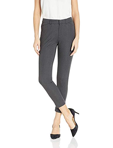 Amazon Essentials Damen Ankle-Hose, Skinny, Dunkelgrau Meliert, 40 Kurz von Amazon Essentials