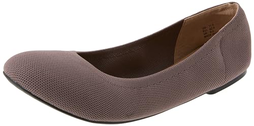 Amazon Essentials Damen Ballerinas aus Strick, Purpur, 43 EU von Amazon Essentials