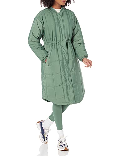 Amazon Essentials Damen Gesteppter Mantel (in Übergröße erhältlich), Salbeigrün, 4XL Große Größen von Amazon Essentials