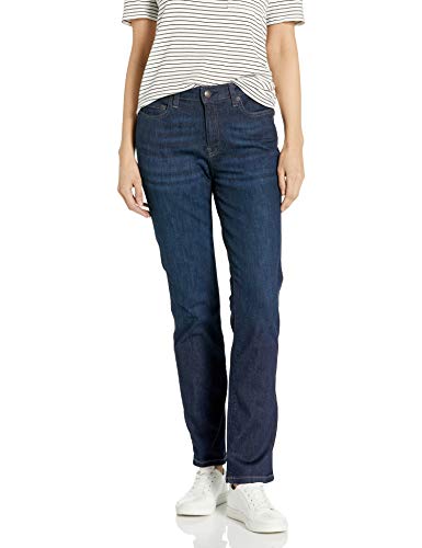 Amazon Essentials Damen Schmale Jeans, Gerade, Dunkle Waschung, 40 von Amazon Essentials