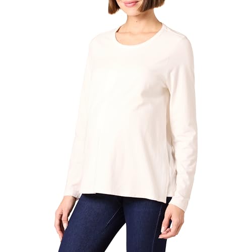 Amazon Essentials Damen Still-T-Shirt, Elfenbein, S von Amazon Essentials