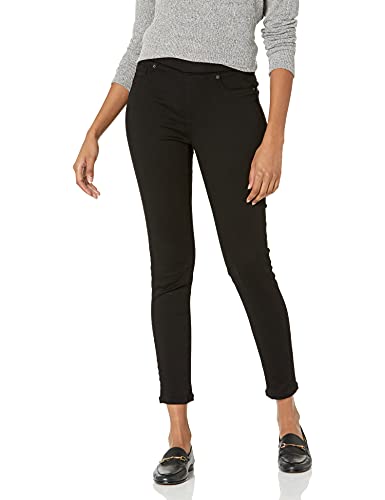 Amazon Essentials Damen Stretch-Jeggings zum Hineinschlüpfen (erhältlich in Übergröße), Schwarz, 40 von Amazon Essentials