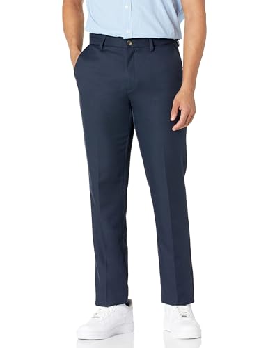 Amazon Essentials Herren Flatfront-Anzughose in schmaler Passform, Marineblau, 36W / 32L Amazon Essentials Herren Flatfront-Anzughose in schmaler Passform, Marineblau, 36W / 32L von Amazon Essentials