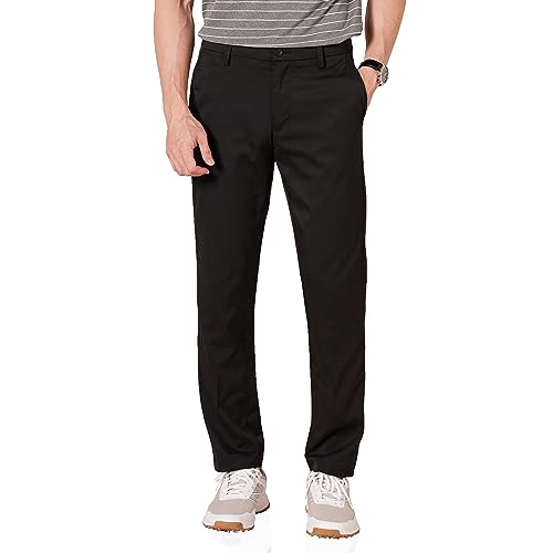 Amazon Essentials Herren Golf-Stretchhose, Schmale Passform, Schwarz, 35W / 32L von Amazon Essentials