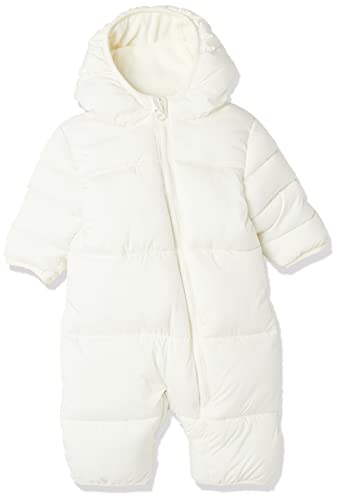 Amazon Essentials Unisex Baby Schnee-Daunenoverall, Elfenbein, 12 Monate von Amazon Essentials