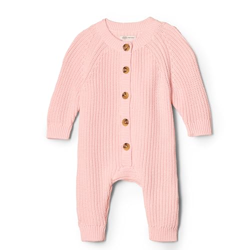 Amazon Essentials x Sofia Grainge Unisex Baby Spielanzug aus Strick, Hellrosa, 3-6 Monate Amazon Essentials x Sofia Grainge Unisex Baby Spielanzug aus Strick, Hellrosa, 3-6 Monate von Amazon Essentials