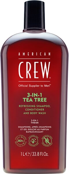 American Crew 3 in 1 Tea Tree 1000 ml von American Crew