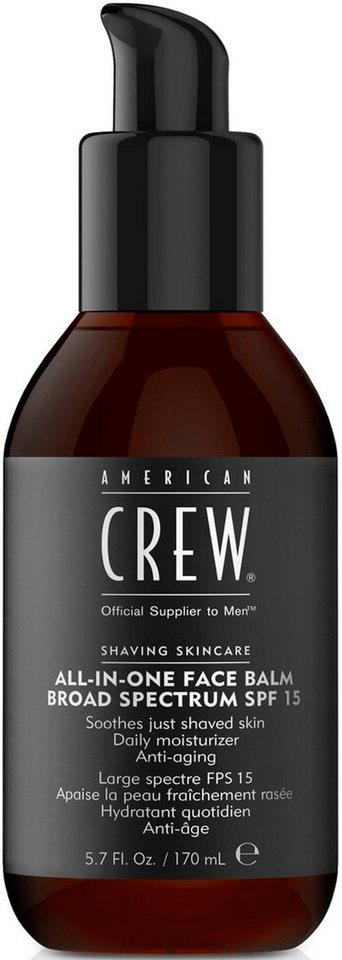 American Crew Tagescreme All-In-One Face Balsam Gesichtsbalsam 170 ml von American Crew