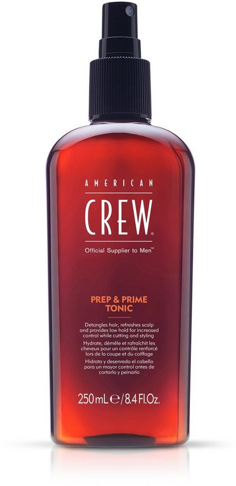 American Crew Haarfestiger Prep & Prime Tonic 250 ml, Haarpflege von American Crew