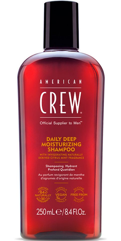 American Crew Haarshampoo Daily Deep Moisture Shampoo 250 ml, 1-tlg. von American Crew