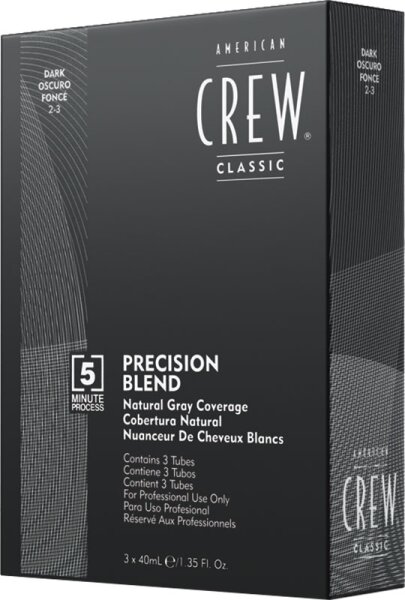 American Crew Precision Blend Haartönung Dark 2-3 3 x 40 ml von American Crew