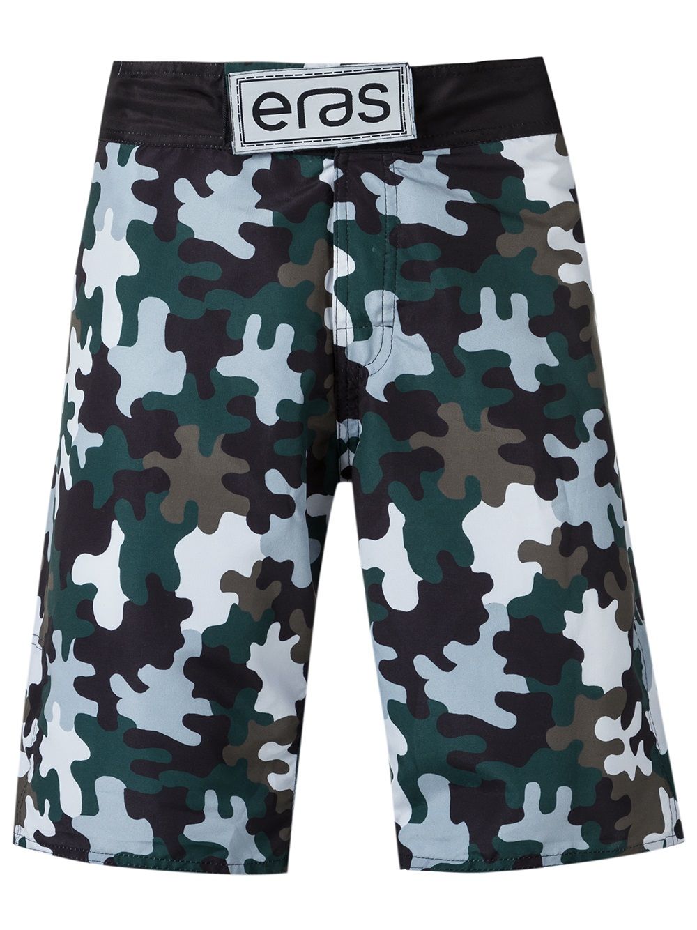 Amir Slama Badeshorts mit Camouflage-Print - Grün von Amir Slama