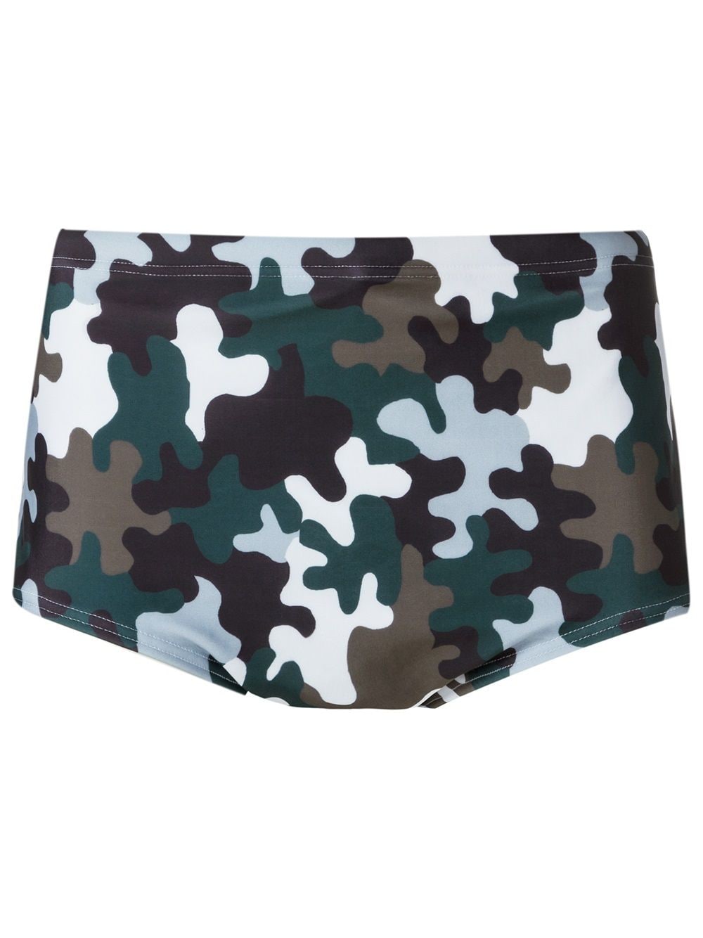 Amir Slama Badeshorts mit Print - Grün von Amir Slama