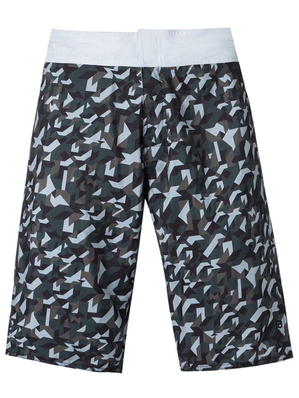 Amir Slama Badeshorts mit geometrischem Print - Grün von Amir Slama