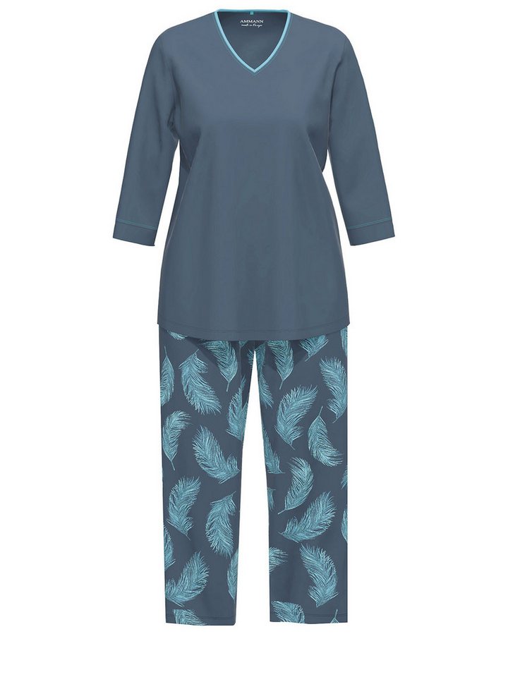 Ammann Pyjama Pyjama 7/8 Women / Nightwear (Stück, 1 tlg) hohe Markenqualität von Ammann