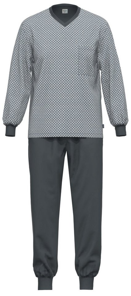 Ammann Schlafanzug Herren Pyjama (2 tlg) Baumwolle von Ammann