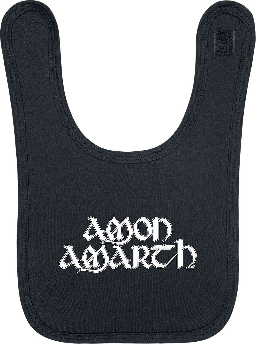 Amon Amarth Metal-Kids - Logo Lätzchen schwarz von Amon Amarth