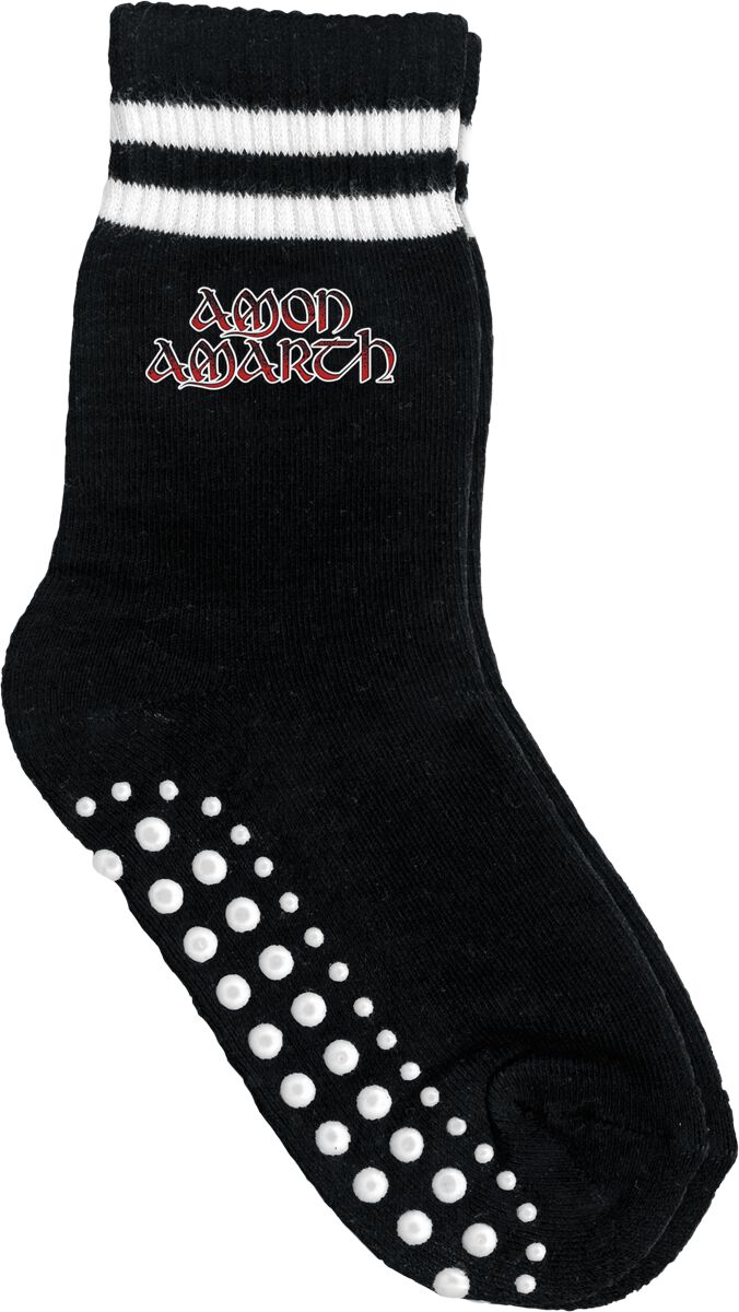 Amon Amarth Socken für Kleinkinder - Metal-Kids - Logo - für Mädchen & Jungen - schwarz  - Lizenziertes Merchandise! von Amon Amarth