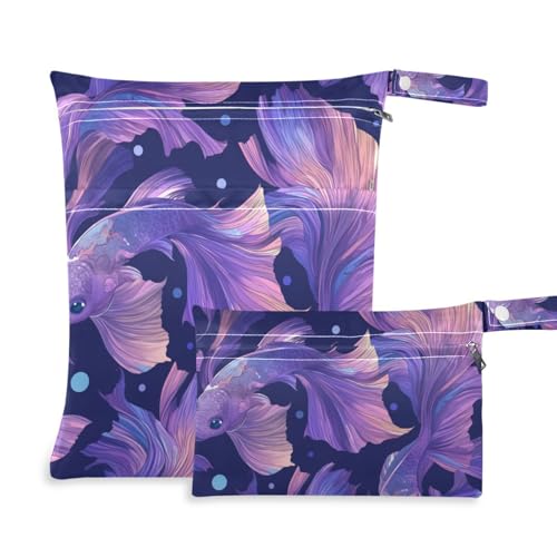 Amooorous Romantische, schmutzsichere Tasche für Fitnessstudio, 2 Stück, Wickeltasche, wichtige Gegenstände mit Griffen zum Baden, Pool Amooorous Romantische, schmutzsichere Tasche für Fitnessstudio, 2 Stück, Wickeltasche, wichtige Gegenstände mit Griffen zum Baden, Pool von Amooorous