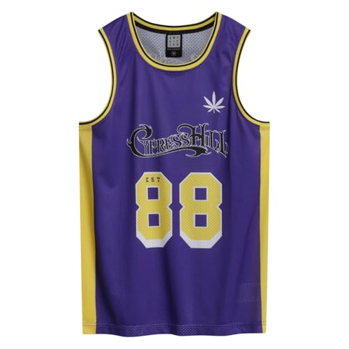 Amplified Basketball Jersey - Cypress Hill, XL, Herren, Damen, Ärmellos, Musik Fan-Shirt, Sommer, Festival, BandMerch Amplified Basketball Jersey - Cypress Hill, XL, Herren, Damen, Ärmellos, Musik Fan-Shirt, Sommer, Festival, BandMerch von Amplified
