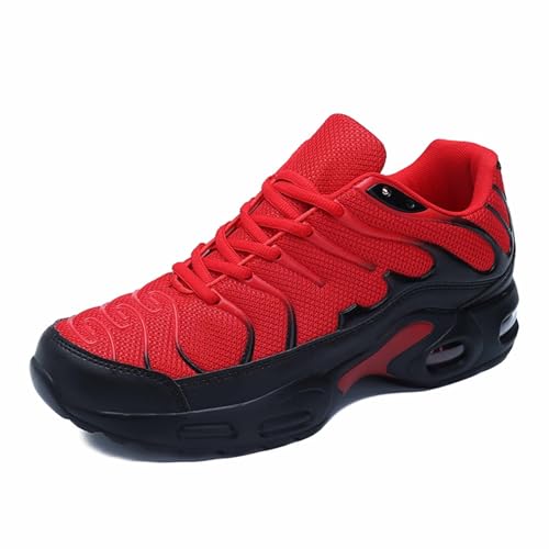 Amsion Herren Air Running Schuhe leichte Laufschuhe Turnschuhe Basketballschuhe Sportschuhe mit Luftpolster Atmungsaktiv rutschfeste Walkingschuhe Tennisschuhe Sneaker von Amsion