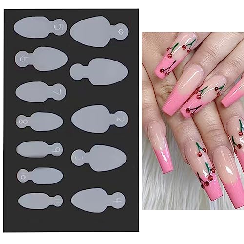 French Nail Tips Drawing Guide Stickers French Nail Form Gel Polish Sticker Manicure Stencil Tools French Line Stickers von Amsixo