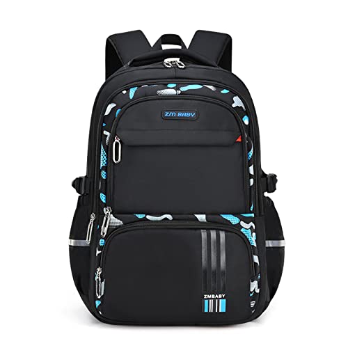 Amythe Schulrucksack Jungen Teenager, Schulranzen Jungen, Leichter Wasserdicht Daypacks mit Ergonomischem Design Modisch Schulrucksäcke für Schule oder Reisen von Amythe