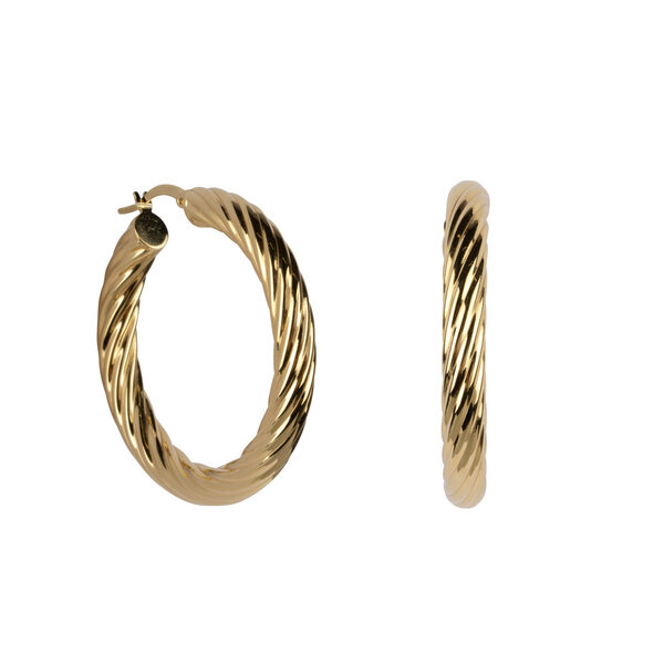 Ana Dyla Luma Hoops gold von Ana Dyla