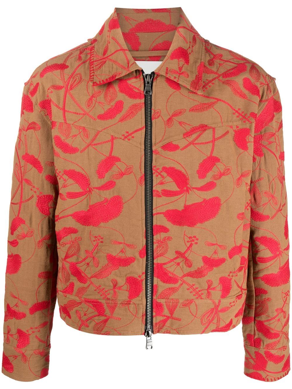 Andersson Bell Leichte Jacke mit Print - Nude von Andersson Bell