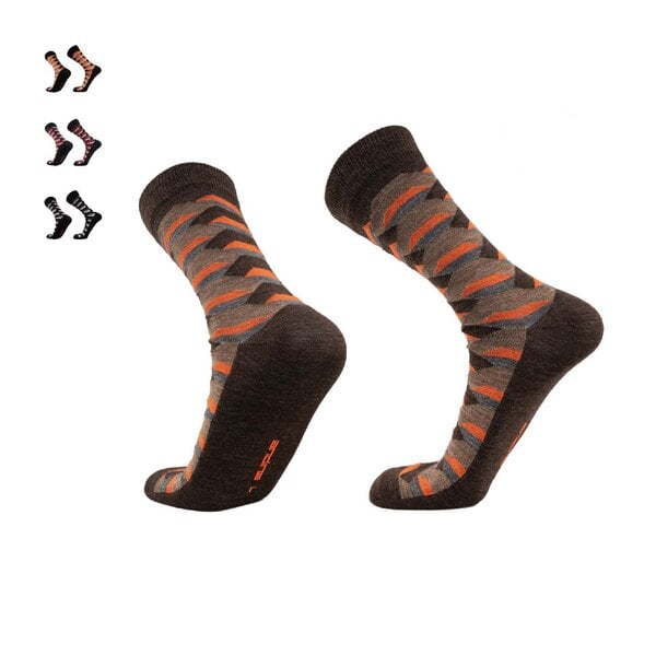 Andina Outdoors HEXAGON | Socken Anziehen | Alpaka Merino Bambus von Andina Outdoors