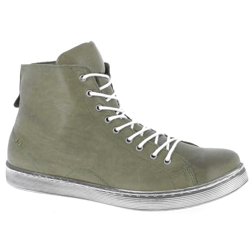 Andrea Conti Damen 0341500 Schnürboots Sneaker High mit Reißverschluss, Größe:42 EU, Farbe:Grün Andrea Conti Damen 0341500 Schnürboots Sneaker High mit Reißverschluss, Größe:42 EU, Farbe:Grün von Andrea Conti
