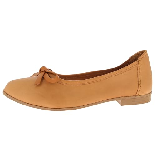Andrea Conti Damen Ballerina Ballerinas, Brandy, 40 EU Andrea Conti Damen Ballerina Ballerinas, Brandy, 40 EU von Andrea Conti