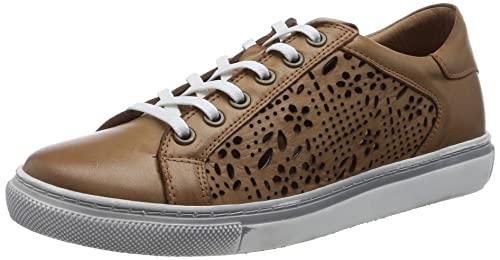 Andrea Conti Damen Sneaker, Brandy, 38 EU von Andrea Conti