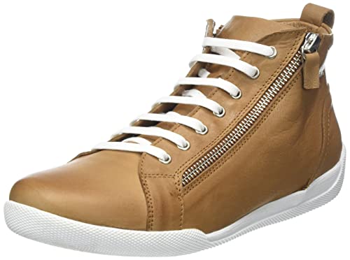 Andrea Conti Damen Sneaker, Brandy, 39 EU von Andrea Conti