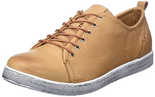 Andrea Conti Damen Sneaker, Brandy, 41 EU von Andrea Conti