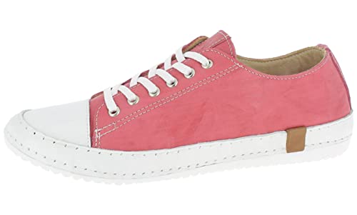 Andrea Conti Damen Halbschuh Schnürschuh bequem tolle Farbe 0025903, Größe:37 EU, Farbe:Rosa von Andrea Conti