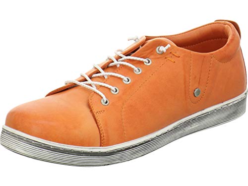 Andrea Conti Damen Sneaker, Orange, 39 EU von Andrea Conti