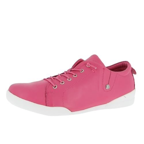 Andrea Conti Damen Sneaker, hot pink, 39 EU von Andrea Conti