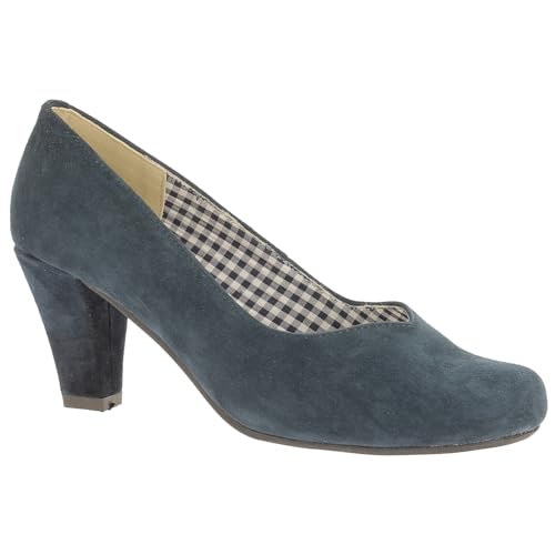 Hirschkogel Damen 3000507 Pumps, Blau (Dunkelblau), 35 EU von Hirschkogel