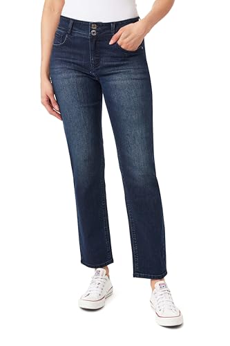 Angels Forever Young Damen Curvy Straight Mid-Rise Jeans, Amaryllis, 42 Angels Forever Young Damen Curvy Straight Mid-Rise Jeans, Amaryllis, 42 von Angels Forever Young