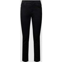 Angels Skinny Fit Jeans mit Label-Patch in Black, Größe 34/28 von Angels