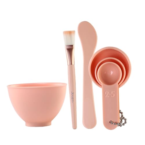 1 Maskenschalen-Set löffel set spoon set face mask brush DIY hautpflege produkt set Gesichts creme pinsel spachtel Gesichtsmaske einstellen Hautpflege-Set Spatel Werkzeug Kieselgel von Angoily