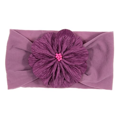 6st Mädchen Blumen Haarband Nylon-stirnband Haargummis Für Babys Nylon-haargummis Haarschmuck Mit Blumen Stirnband Aus Baumwolle Haarbänder Für Babys Europäische Mode Kind Schal von Angoily